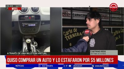 Quiso comprar un auto y lo estafaron por $5 millones
